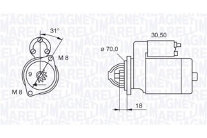 Magneti Marelli Μίζα - 063521060140