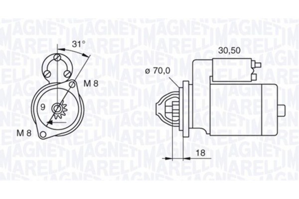 Magneti Marelli Μίζα - 063521060140