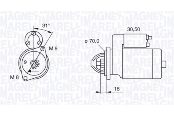 Magneti Marelli Μίζα - 063521060140