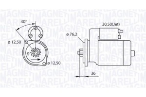 Magneti Marelli Μίζα - 063521210280