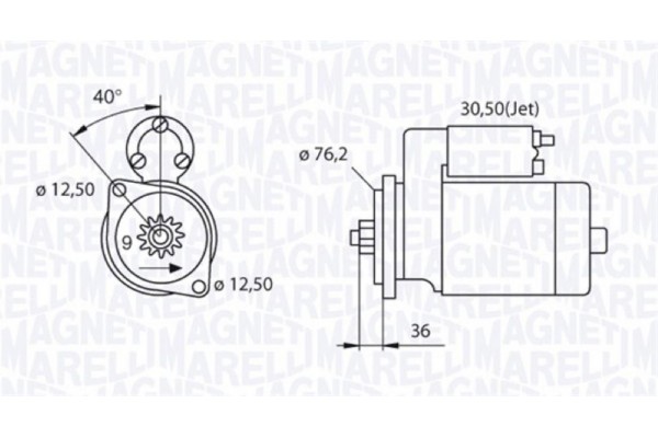 Magneti Marelli Μίζα - 063521210280