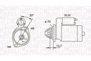 Magneti Marelli Μίζα - 063191007010