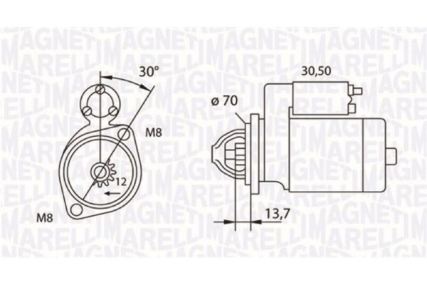 Magneti Marelli Μίζα - 063191007010