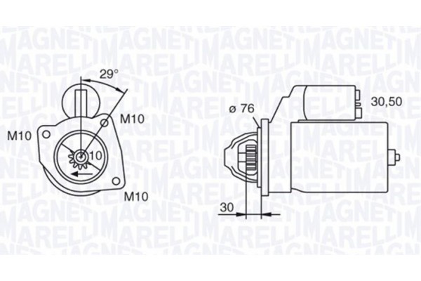 Magneti Marelli Μίζα - 063280010010