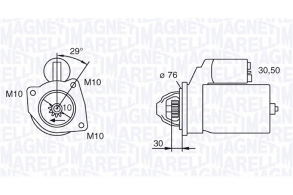 Magneti Marelli Μίζα - 063280010010