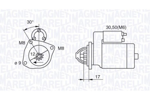 Magneti Marelli Μίζα - 063280021010