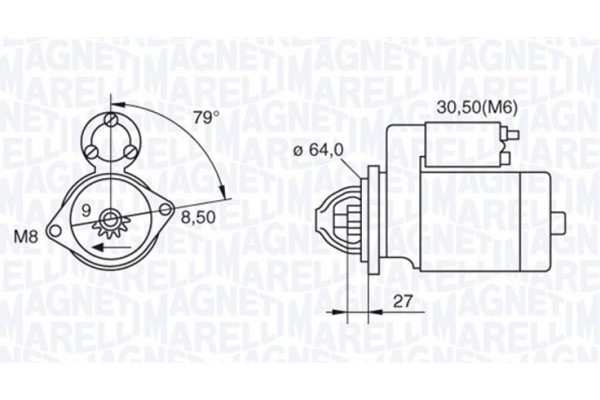 Magneti Marelli Μίζα - 063280045010