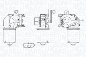 Magneti Marelli Μοτέρ Υαλοκαθαριστήρα - 064050002010