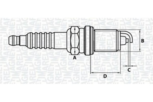 Magneti Marelli Μπουζί - 062000774304