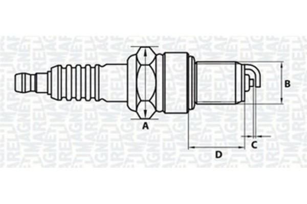 Magneti Marelli Μπουζί - 062000770304