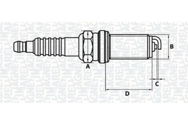 Magneti Marelli Μπουζί - 062000777304