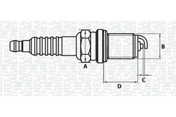 Magneti Marelli Μπουζί - 062000775304