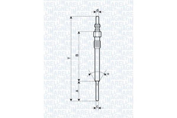 Magneti Marelli Προθερμαντήρας - 062900090304