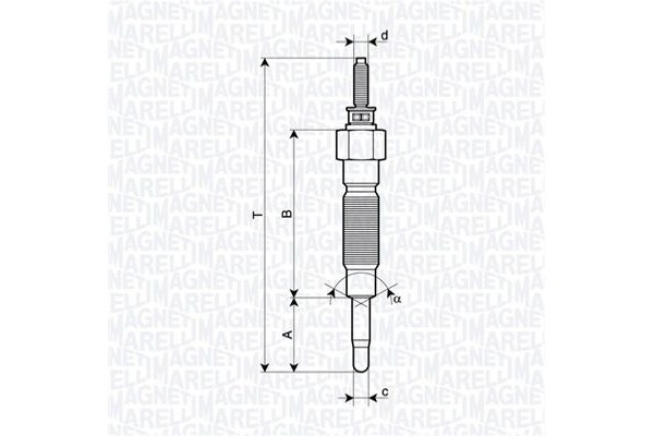 Magneti Marelli Προθερμαντήρας - 062900132304