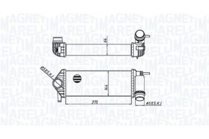 Magneti Marelli Ψυγείο Αέρα Υπερπλήρωσης - 351319205510