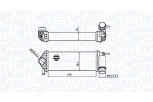 Magneti Marelli Ψυγείο Αέρα Υπερπλήρωσης - 351319205510