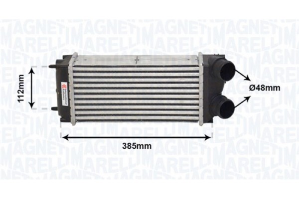 Magneti Marelli Ψυγείο Αέρα Υπερπλήρωσης - 351319205090