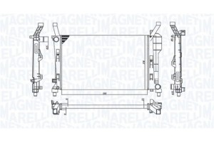 Magneti Marelli Ψυγείο, Ψύξη Κινητήρα - 350213126200