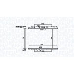 Magneti Marelli Ψυγείο, Ψύξη Κινητήρα - 350213156100