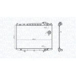 Magneti Marelli Ψυγείο, Ψύξη Κινητήρα - 350213174500