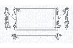 Magneti Marelli Ψυγείο, Ψύξη Κινητήρα - 350213198200