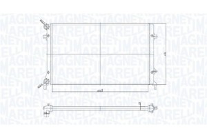 Magneti Marelli Ψυγείο, Ψύξη Κινητήρα - 350213853000