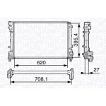 Magneti Marelli Ψυγείο, Ψύξη Κινητήρα - 350213131700