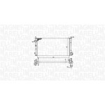 Magneti Marelli Ψυγείο, Ψύξη Κινητήρα - 350213382000