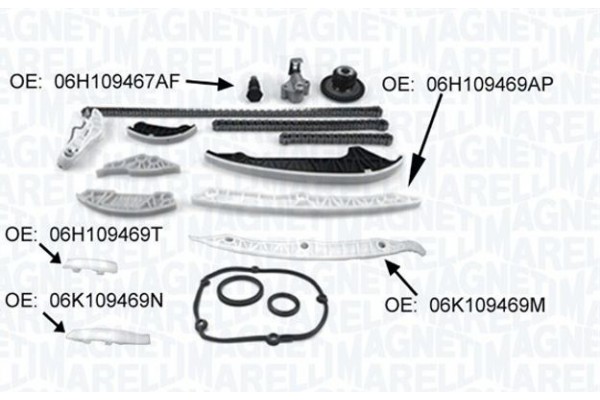 Magneti Marelli Σετ Καδένας Χρονισμού - 341500001370