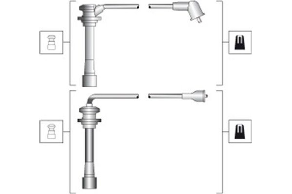 Magneti Marelli Σετ Καλωδίων Υψηλής Τάσης - 941318111278