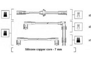 Magneti Marelli Σετ Καλωδίων Υψηλής Τάσης - 941045390524