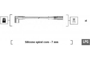 Magneti Marelli Σετ Καλωδίων Υψηλής Τάσης - 941095130583