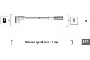 Magneti Marelli Σετ Καλωδίων Υψηλής Τάσης - 941095130583