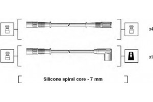 Magneti Marelli Σετ Καλωδίων Υψηλής Τάσης - 941095470590