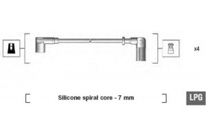 Magneti Marelli Σετ Καλωδίων Υψηλής Τάσης - 941095680607