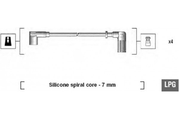 Magneti Marelli Σετ Καλωδίων Υψηλής Τάσης - 941095680607