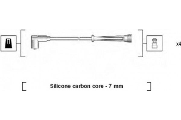 Magneti Marelli Σετ Καλωδίων Υψηλής Τάσης - 941145350732
