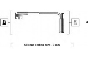 Magneti Marelli Σετ Καλωδίων Υψηλής Τάσης - 941185270781