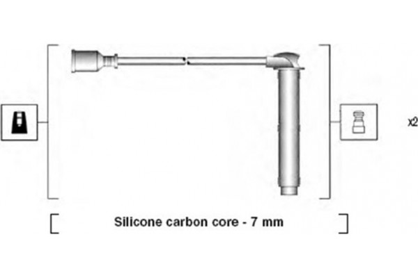 Magneti Marelli Σετ Καλωδίων Υψηλής Τάσης - 941255180828