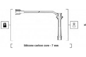 Magneti Marelli Σετ Καλωδίων Υψηλής Τάσης - 941285100846