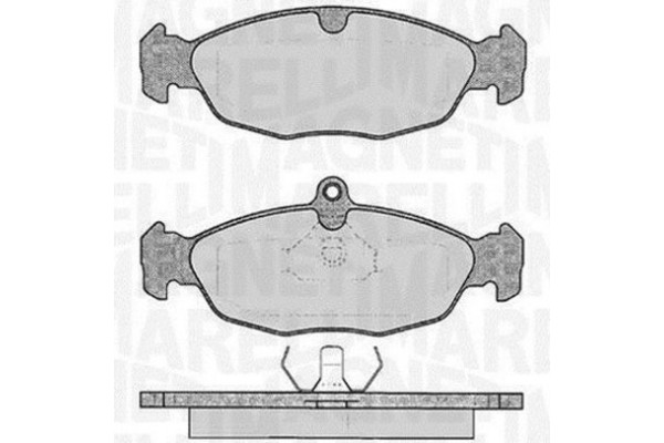 Magneti Marelli Σετ τακάκια, Δισκόφρενα - 363916060208