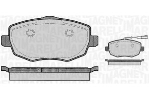Magneti Marelli Σετ τακάκια, Δισκόφρενα - 363916060290