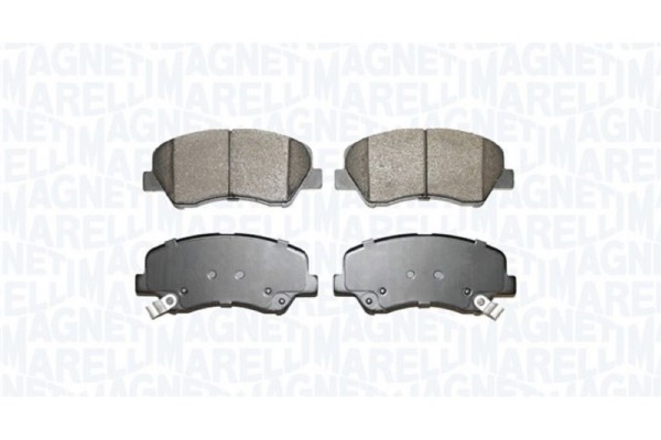 Magneti Marelli Σετ τακάκια, Δισκόφρενα - 363916060856