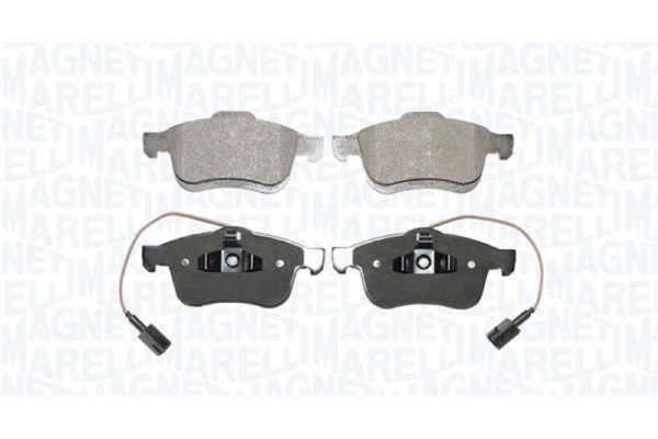 Magneti Marelli Σετ τακάκια, Δισκόφρενα - 363916060860