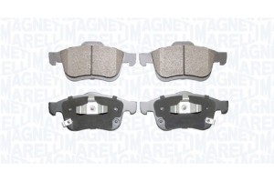 Magneti Marelli Σετ τακάκια, Δισκόφρενα - 363916060869