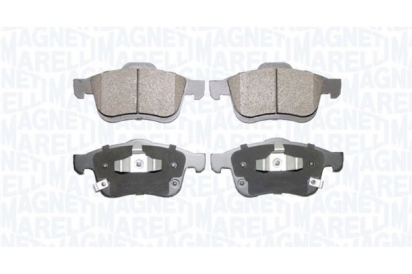 Magneti Marelli Σετ τακάκια, Δισκόφρενα - 363916060869