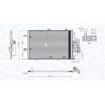 Magneti Marelli Συμπυκνωτής, σύστ. Κλιματισμού - 350203770000