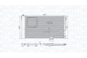 Magneti Marelli Συμπυκνωτής, σύστ. Κλιματισμού - 350203946000