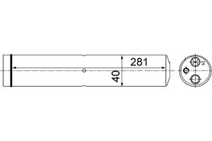 Mahle Αφυγραντήρας, σύστ. Κλιματισμού - Ad 102 000S