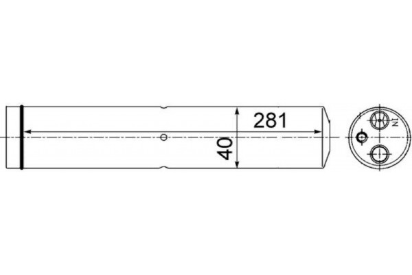 Mahle Αφυγραντήρας, σύστ. Κλιματισμού - Ad 102 000S